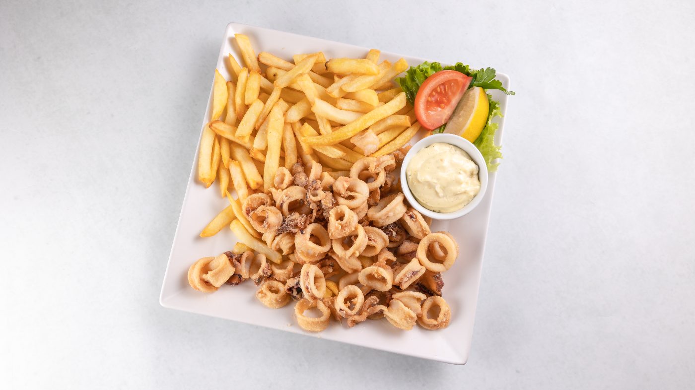 Lignje pržene – a la carte